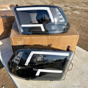 New Black Housing Headlights Dodge Ram 09-2018