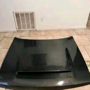 Challenger Demon Style Carbon Fiber Hood