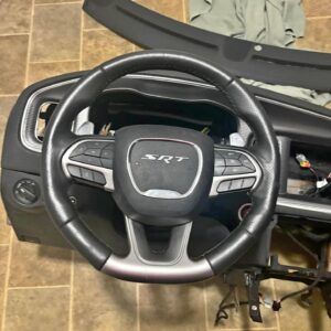hellcat steering wheel with dashboard