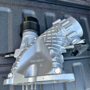 2021 Ram TRX supercharger stock snout and throttle body