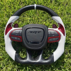 Carbon fiber SRT steering wheel