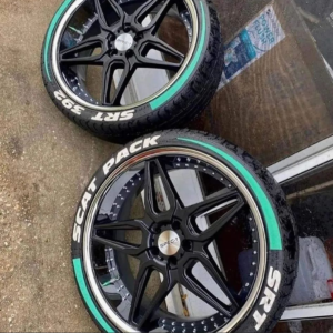 22” 5x115 spec-1 wheels with new tires