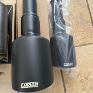 New Carven performance muffler and exhaust tips